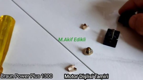 Braun Power Plus 1300 Et Çekme Makinası Dişli Tamiri #Braun1300 #G1300 #PowerPlus