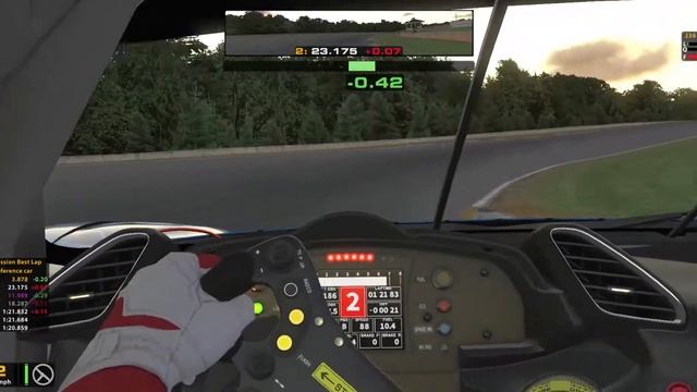 iRacing Road America Ferrari 488 GTE смотреть онлайн