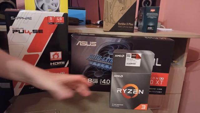 3600XT - демонстрация боксового кулера и ещё кое что... смотреть онлайн