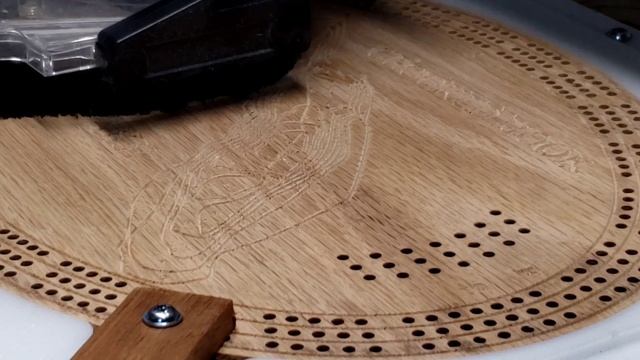 Custom cribbage board cut on Onefinity cnc - part 3 смотреть онлайн