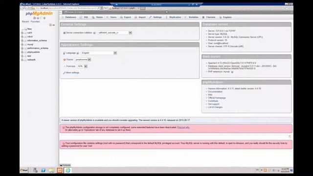 Cacti - Reset admin password on windows (XAMPP) смотреть онлайн