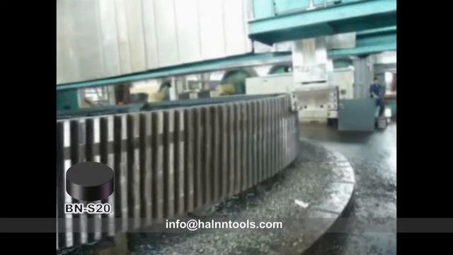 Hard Turning HRC58~62 Gear Steel with CBN Insert смотреть онлайн