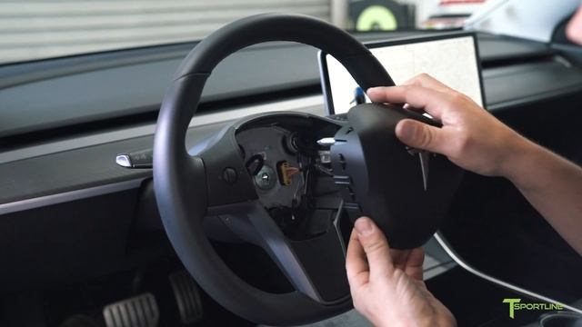 How to Install a Tesla Model 3 Steering Wheel смотреть онлайн
