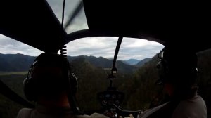 Алтай. Прогулка на вертолете.