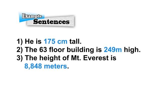 How to Express Height in English смотреть онлайн