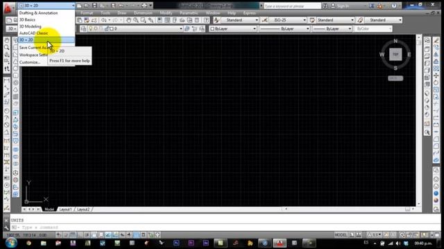 autocad 2013 tutorial en español 1 : configuración 2D смотреть онлайн