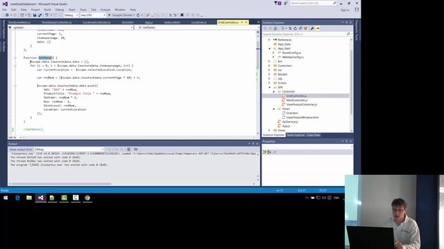 Single Page Application in AngularJS - Tutorial 2 - adding WebAPI MVC web service using $http смотреть онлайн