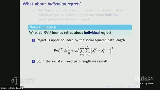 Near-Optimal No-Regret Learning for General Convex Games смотреть онлайн