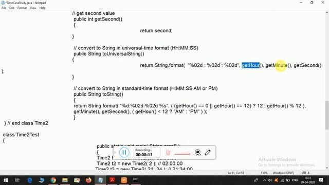 Java Time Class Case Study | Java Tutorial | Java Programming смотреть онлайн