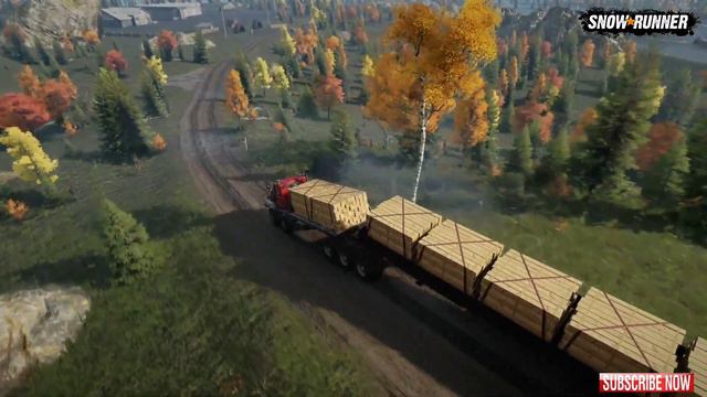 New Map Friends Across Borders - Contracts Mission Hardware Store Lumber Run In SnowRunner Update смотреть онлайн