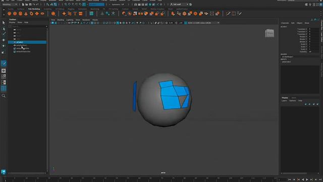 Maya 2024 Quad Draw Tool on Smooth Preview Surfaces And the UnSmooth Function смотреть онлайн