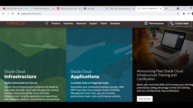 ORACLE Free Courses with Free Certificates смотреть онлайн