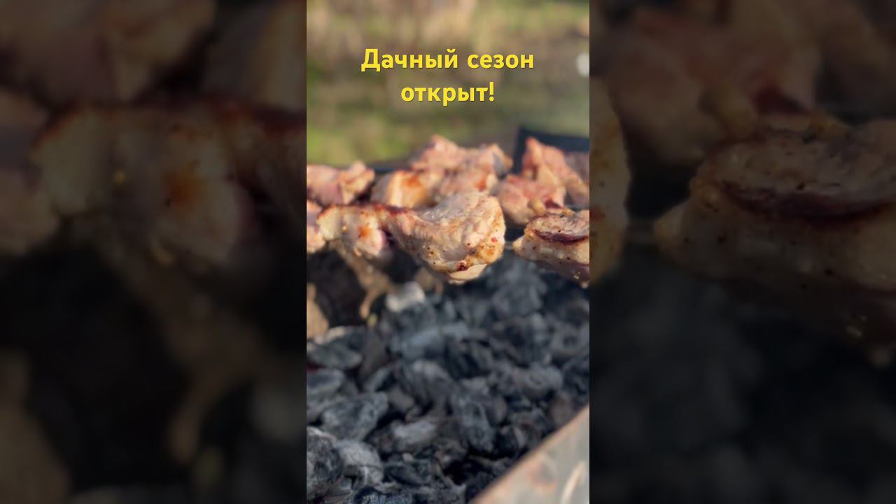Дачный сезон открыт! #дача #выходные #шашлыки смотреть онлайн