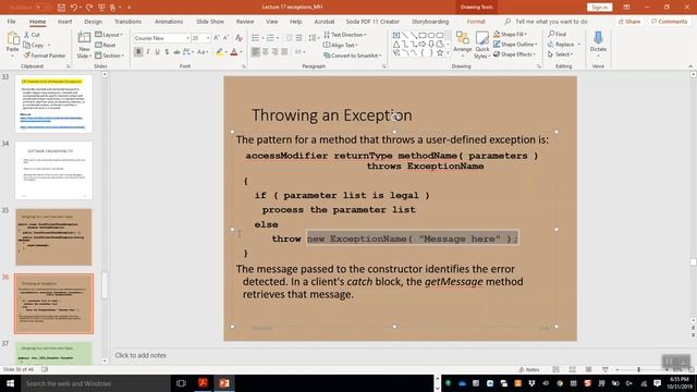 L21 F19CSE1322S03 Exception Handling Discussion Continued for Java and C# смотреть онлайн