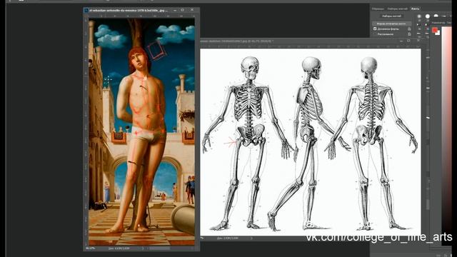 Анатомия и рисунок. Скелет в шедеврах 2 смотреть онлайн