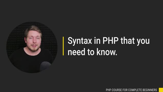 3 _ Learn About PHP Syntax for Beginners _ 2023 _ Learn PHP Full Course for Beginners смотреть онлайн