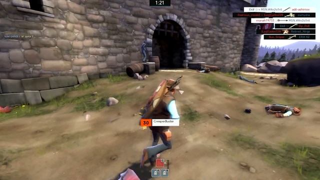 TF2[HD] Топорянбл. Pyro gameplay смотреть онлайн