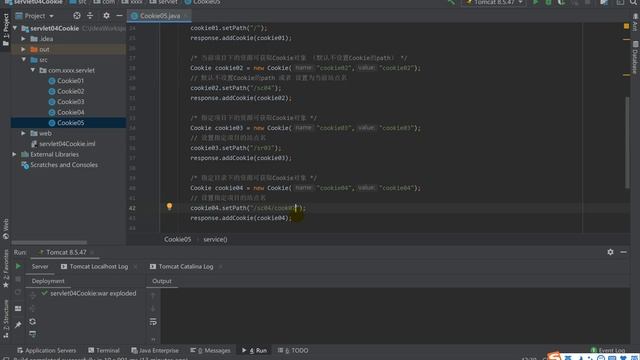 031 Servlet Cookie对象 Cookie的路径 смотреть онлайн