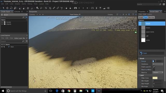 CRYENGINE 5.3: Level Creation and Terra Forming Tutorial смотреть онлайн