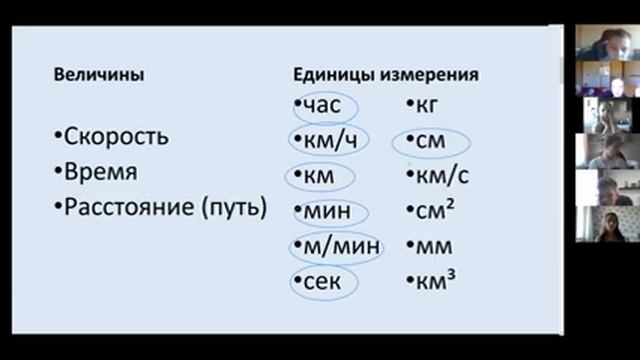 Урок математики онлайн. Решение задач на движение. смотреть онлайн