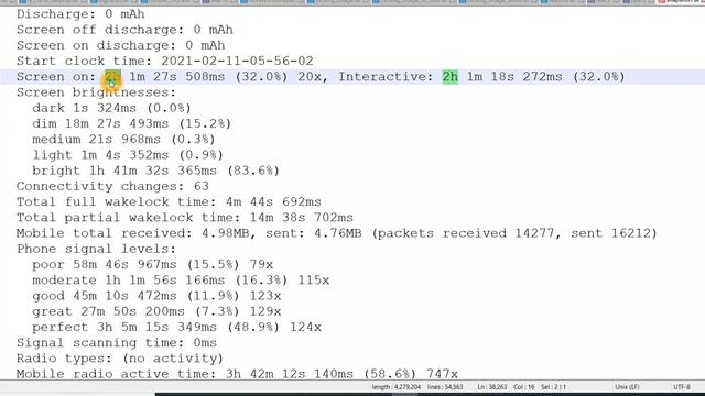 Android Framework - Getting Android screen usage details from adb смотреть онлайн
