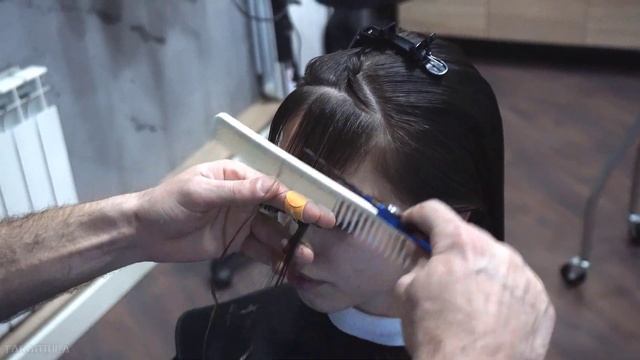 SUPER HAIRCUT - LONG TO SHORT BANGS FOR FINE HAIR