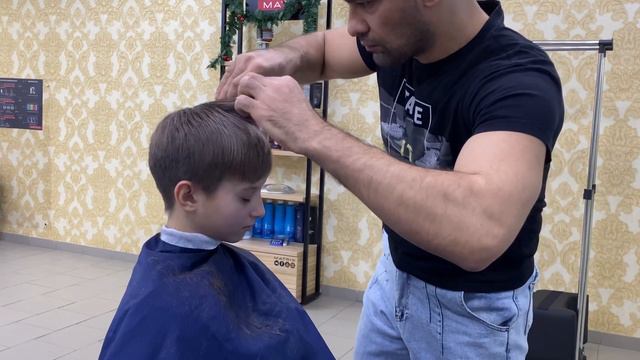 Мужская стрижка 401#детская💣#стрижка🔥#haircut#hair#hairstyle