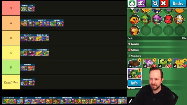 PvZ Heroes Tier List: KEYWORDS