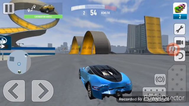 Челлендж: «Сделать мёртвую петлю» В Extreme Car Driving Siti смотреть онлайн
