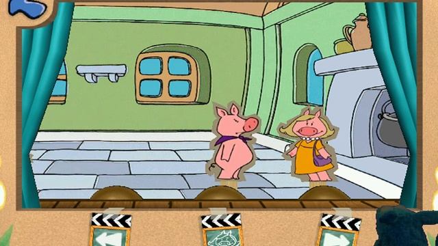 Bear in the Big Blue House: Imagine That! (PC,Windows) [2000]. Pt.1 Puppet Theater. Longplay. смотреть онлайн