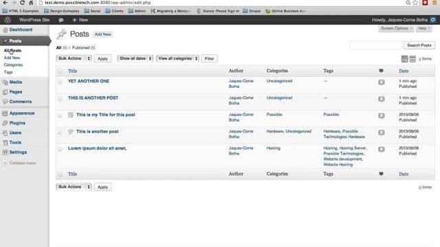 Working with categories - WordPress Tutorial Video 27 of 62 смотреть онлайн