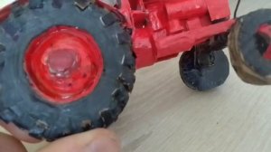 Трактор т 40 из бумаги 1:52 масштаб