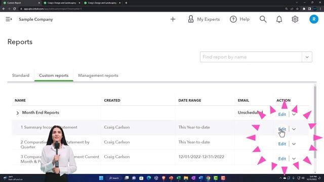 Profit & Loss Export to Excel 3105 QuickBooks Online 2023 смотреть онлайн