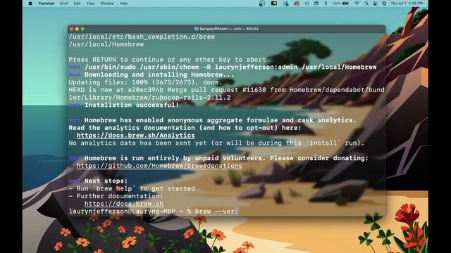 How to install git with homebrew смотреть онлайн