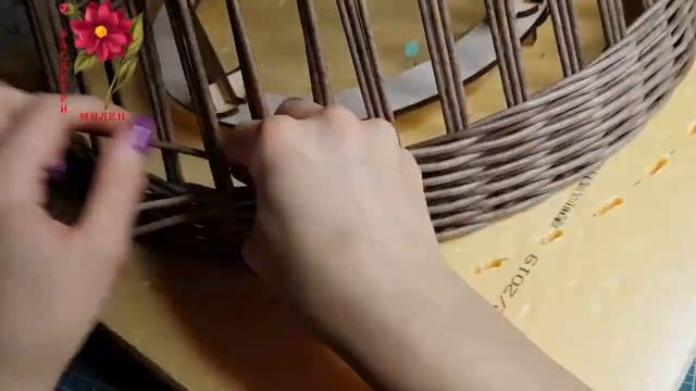 Корзина/юбочка под елку #бумажнаялоза смотреть онлайн