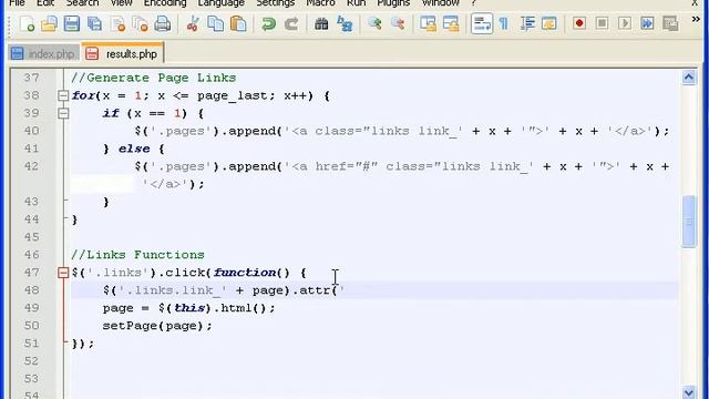 MySQL Pagination with PHP & jQuery (Part 5 of 7) смотреть онлайн