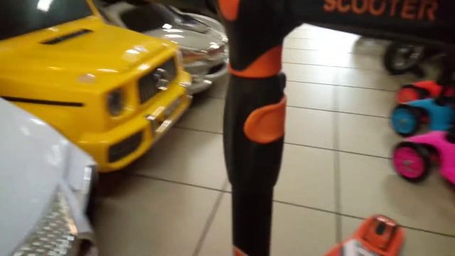 Детский самокат Scooter складной смотреть онлайн