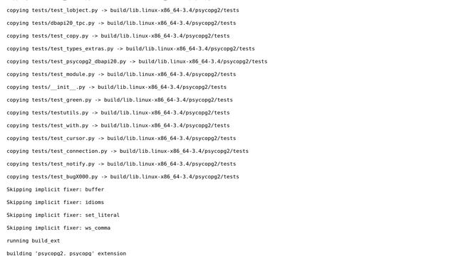 Unix & Linux: gcc error installing psycopg2 package for python3 on Centos 7.3 (2 Solutions!!) смотреть онлайн