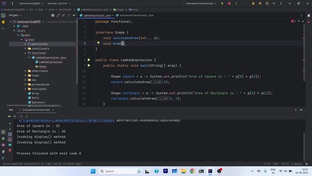 Lambda Expression in Java | Functional Interface in Java | Java Course 2023 смотреть онлайн