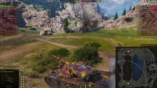ЗАЧЕМ ЧИФТЕН КОГДА ЕСТЬ Kranvagn... Самый сильный танк 10 уровня! Только гля что он устроил в wot смотреть онлайн