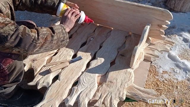 Вешалка под старину ? из дерева своими руками(DIY) смотреть онлайн