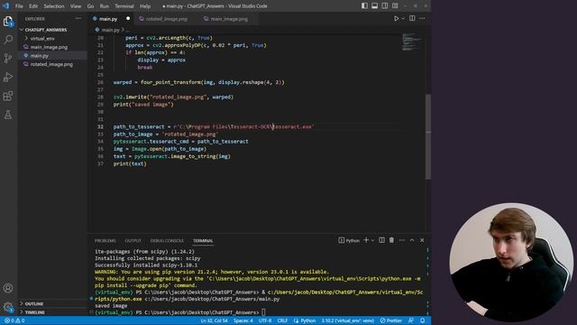 Using ChatGPT To Solve Tests | Python OpenAI Tutorial | Text Recognition смотреть онлайн