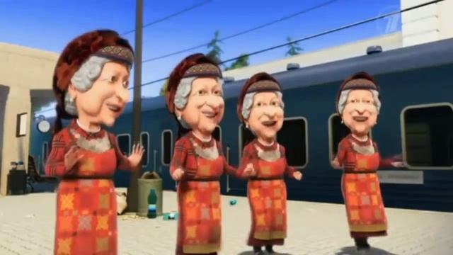 С Днём рождения!) Бурановские бабушки зажигают для тебя))) смотреть онлайн