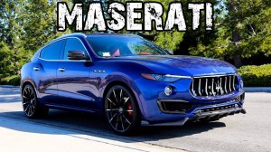Мазерати Леванте | Maserati levante — кроссовер за 7 000 000 рублей