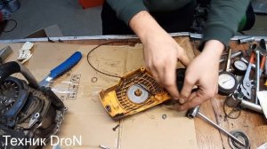 Ремонт стартера Partner P340.