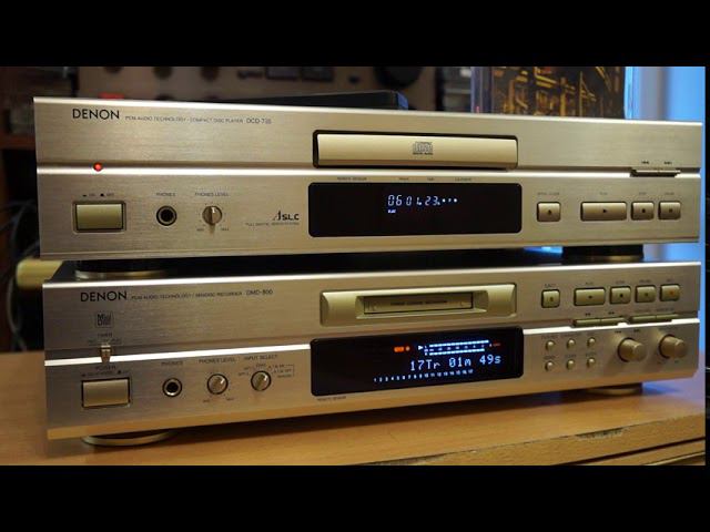 CD дека DENON DCD-735 и MD-дека DENON DMD-800 смотреть онлайн