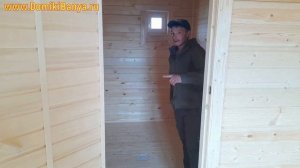 Дом Баня 6х6 из бруса под ключ с мансардой - ТОПовый проект от СК Доминика