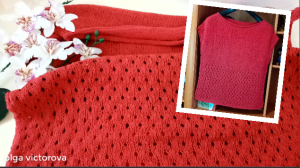 АЖУРНЫЙ УЗОР СПИЦАМИ 176 Вязание Узоры спицами