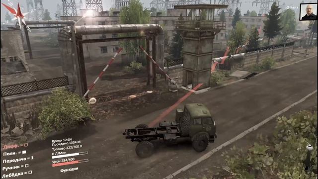 Прохождение Карты Spintires Chernobyl #1 смотреть онлайн