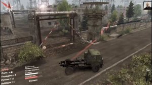 Прохождение Карты Spintires Chernobyl #1